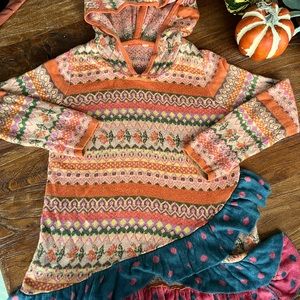 Matilda Jane Hooded Fall Pullover Sweater